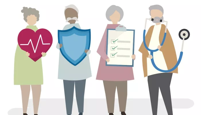 Comparateur en ligne / courtier digital dans le domaine de la mutuelle santé.
