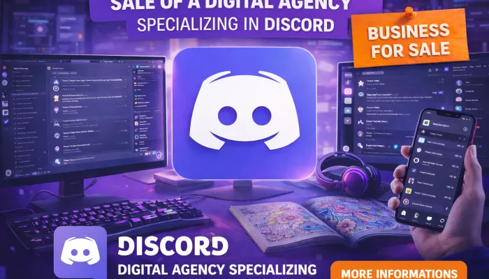 Agence web spécialiste de Discord | Leader FR | 175k€ EBE