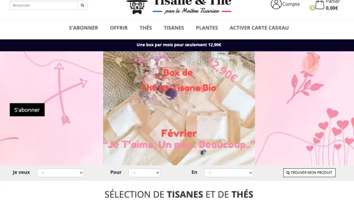 Opportunité de reprise : Maître Tisanier, site e-commerce de thés et tisane