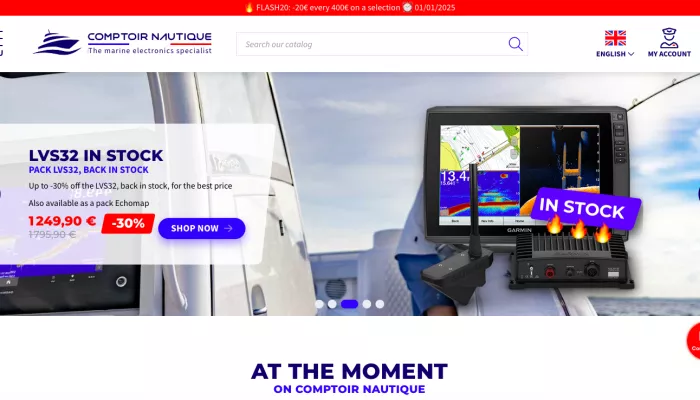 Ecommerce - Le "AMAZON" de l'Équipement Nautique