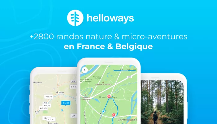 Randonnée & Voyage - Appli Web et Mobile en France et Belgique