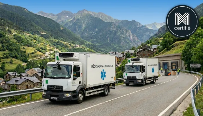 Société de Transport Médical - Distribution Pharmaceutique France/Andorre - Structure Transfrontalière