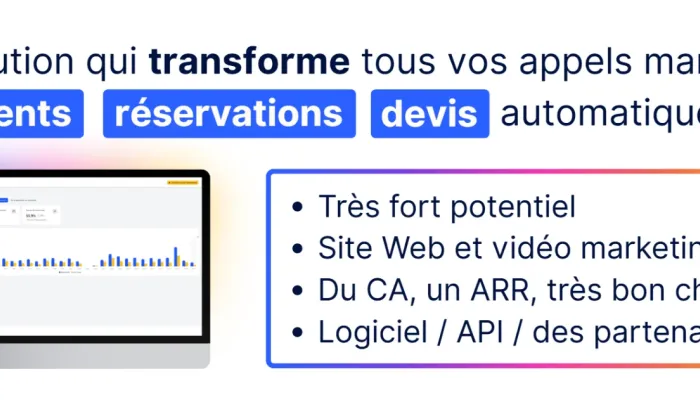 Solution SaaS scalable qui transforme les appels manqués des entreprises en clients automatiquement !