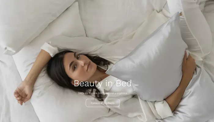 Marque beauté de taies d'oreiller et articles en soie basée en Espagne