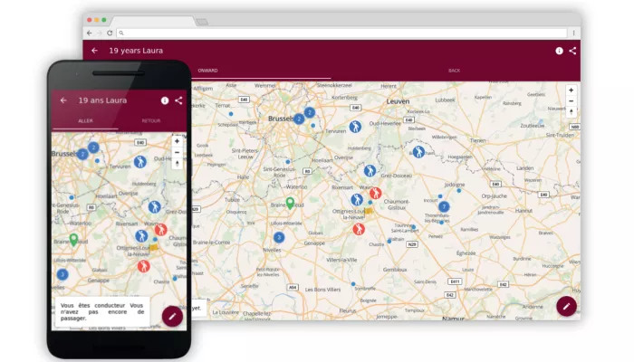 SAAS - Plateforme de covoiturage événementiel