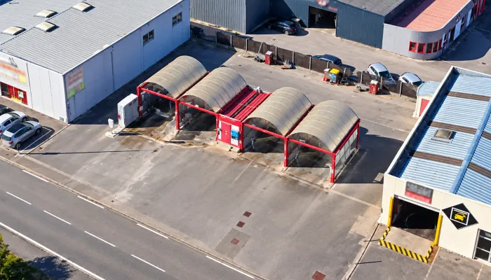 Station de lavage automobile