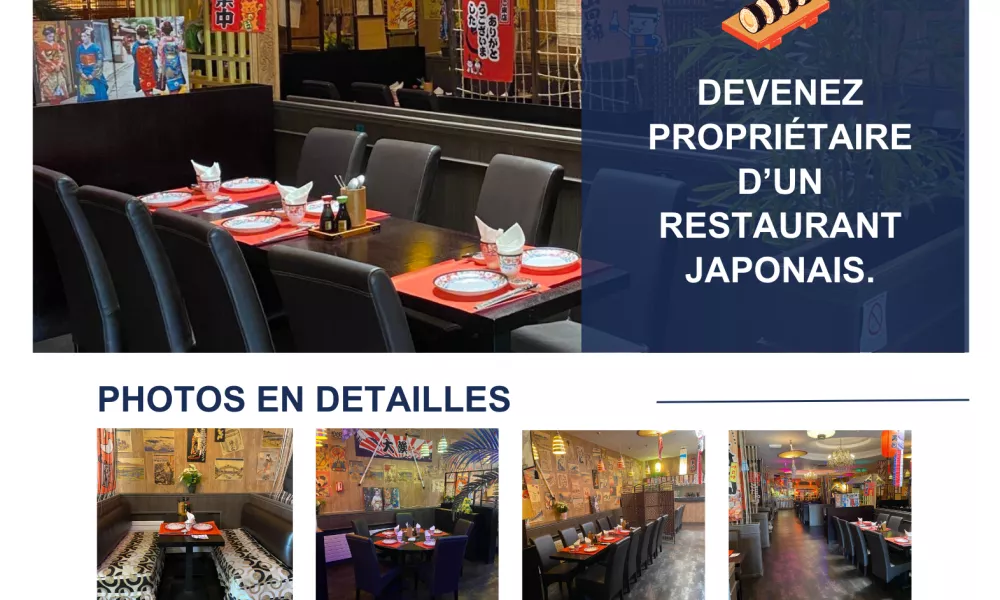 Restaurant Japonais à vendre