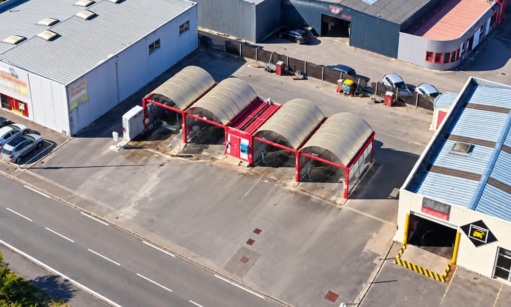 Station de lavage automobile